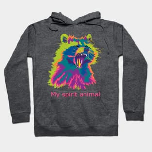 Raccoon Spirit Animal Hoodie